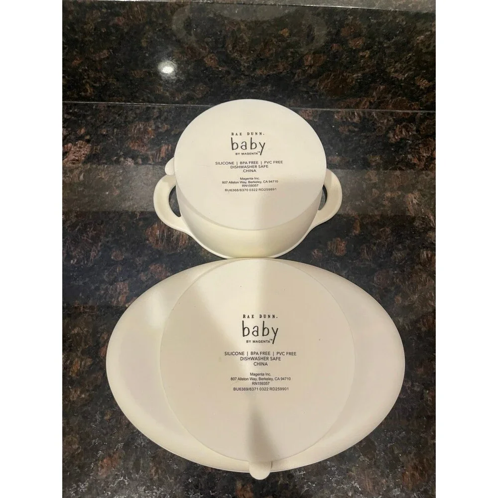 Rae Dunn baby snack set